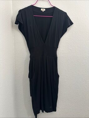 knee length dresses for ladies Wilfred Bellow Midi Dress Grey (S)  Somewear